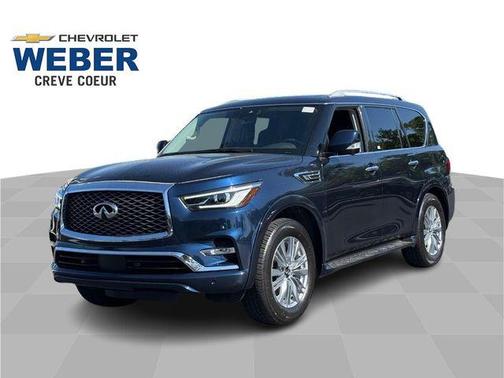Hermosa Blue 2024 INFINITI QX80 Luxe