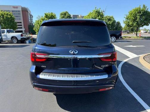 Hermosa Blue 2024 INFINITI QX80 Luxe