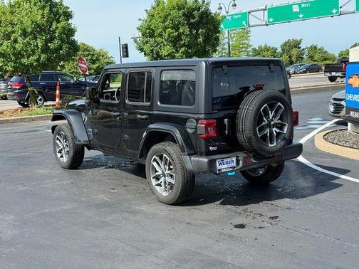 Black Clearcoat 2024 Jeep Wrangler 4xe Sport S