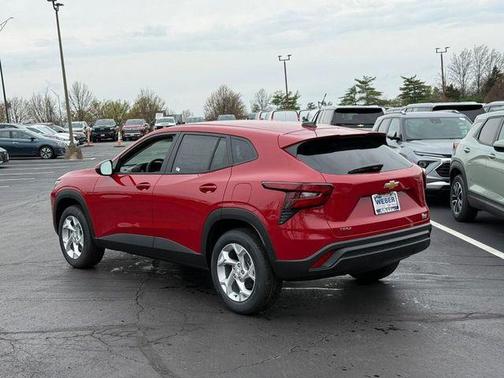 Apex Red 2026 Chevrolet Trax LS