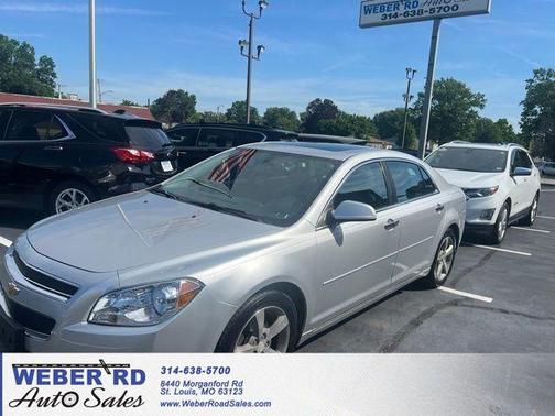 Silver Ice Metallic 2012 Chevrolet Malibu 2LT
