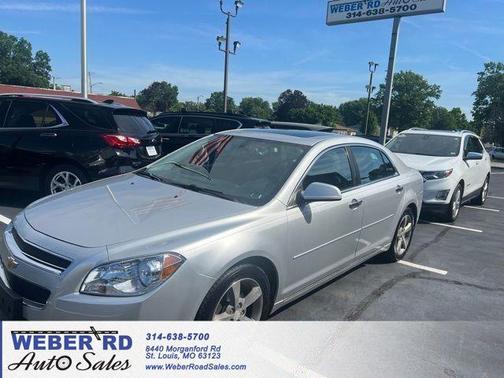 Silver Ice Metallic 2012 Chevrolet Malibu 2LT