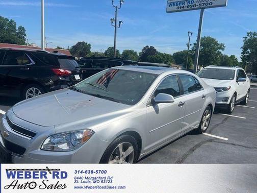 Silver Ice Metallic 2012 Chevrolet Malibu 2LT