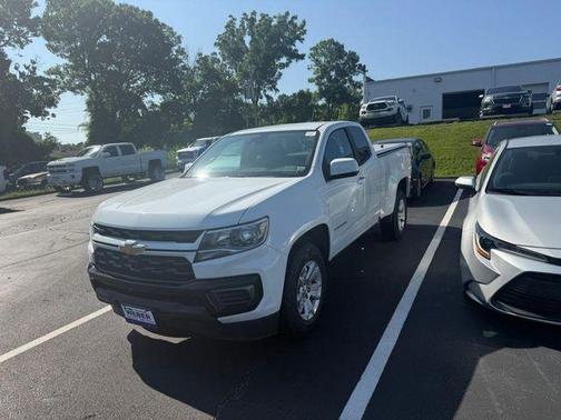 Summit White 2022 Chevrolet Colorado LT