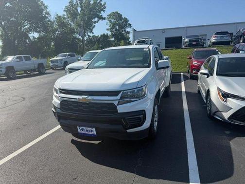 Summit White 2022 Chevrolet Colorado LT