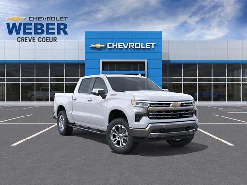 Summit White 2026 Chevrolet Silverado 1500 LTZ