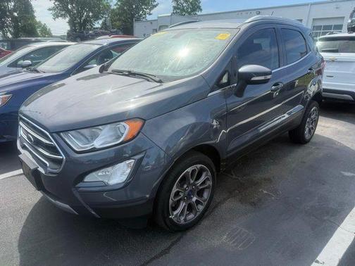 Smoke Metallic 2022 Ford EcoSport Titanium