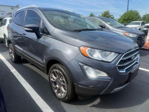 Smoke Metallic 2022 Ford EcoSport Titanium