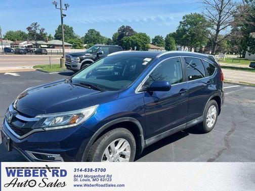Obsidian Blue Pearl 2015 Honda CR-V EX-L