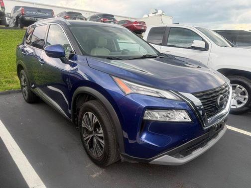 Caspian Blue Metallic 2021 Nissan Rogue SV