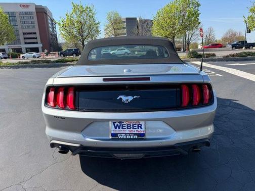 Silver Metallic 2022 Ford Mustang EcoBoost Premium