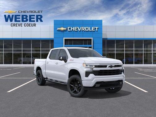 Summit White 2026 Chevrolet Silverado 1500 RST