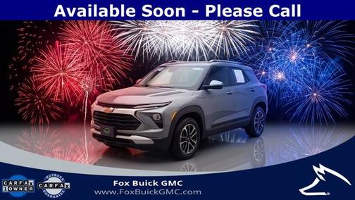 Sterling Gray Metallic 2024 Chevrolet Trailblazer LT