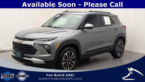 Sterling Gray Metallic 2024 Chevrolet Trailblazer LT