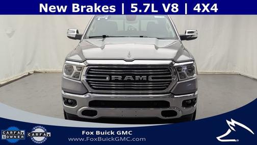 Billet Silver Metallic Clearcoat 2020 RAM 1500 Big Horn Crew Cab 4x4 5'7  Box