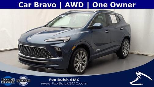 Ocean Blue Metallic 2024 Buick Encore GX Avenir