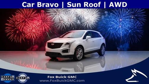 Crystal White Tricoat 2023 Cadillac XT5 Sport