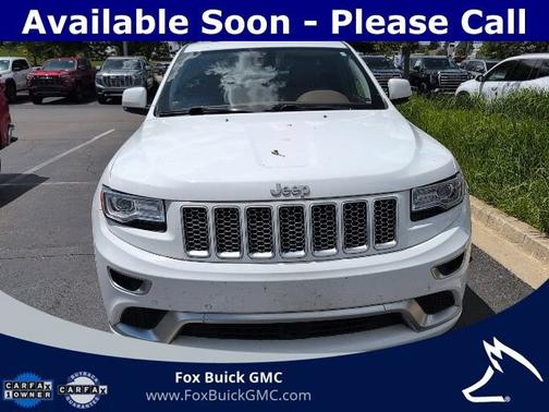 Bright White Clearcoat 2015 Jeep Grand Cherokee Summit