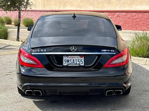 Black 2012 Mercedes-Benz CLS-Class CLS 63 AMG 4dr Sedan