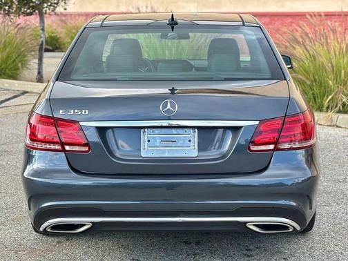 Gray 2014 Mercedes-Benz E-Class E 350 Sedan 4D