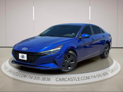 Intense Blue 2021 Hyundai ELANTRA SEL