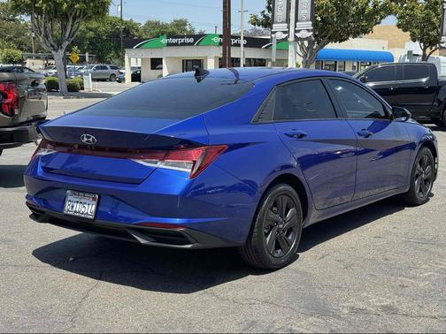 Intense Blue 2021 Hyundai ELANTRA SEL