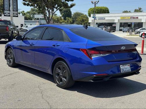 Intense Blue 2021 Hyundai ELANTRA SEL