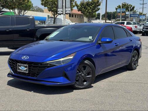 Intense Blue 2021 Hyundai ELANTRA SEL