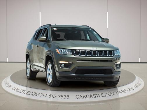Olive Green Pearlcoat 2019 Jeep Compass Latitude