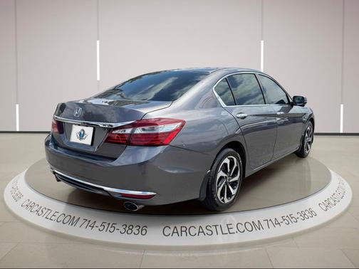 Lunar Silver Metallic 2017 Honda Accord EX-L w/Navigation & Honda Sensing