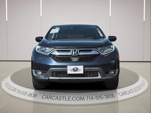 Obsidian Blue Pearl 2018 Honda CR-V EX