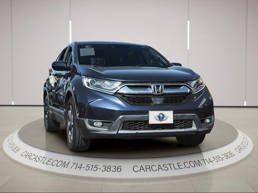 Obsidian Blue Pearl 2018 Honda CR-V EX