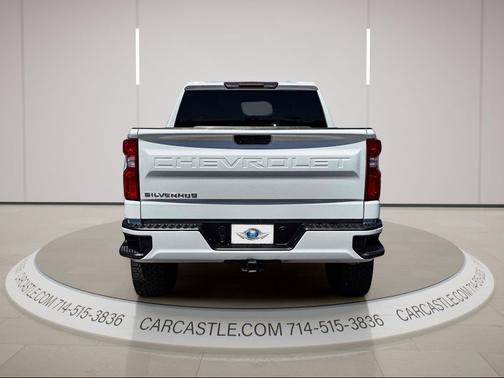 Summit White 2021 Chevrolet Silverado 1500 Custom