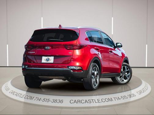 Hyper Red 2021 Kia Sportage EX