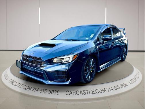 Dark Gray Metallic 2019 Subaru WRX STI Base