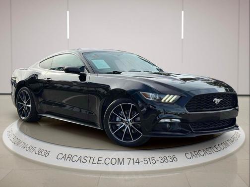 Shadow Black 2016 Ford Mustang EcoBoost
