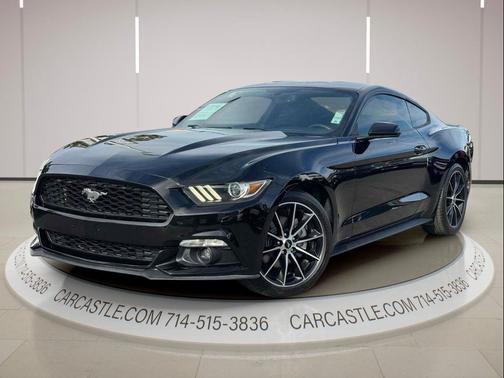 Shadow Black 2016 Ford Mustang EcoBoost