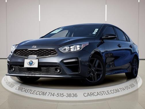 Gravity Grey 2020 Kia Forte GT-Line