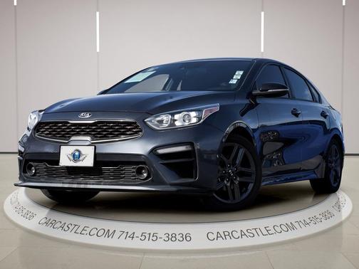 Gravity Grey 2020 Kia Forte GT-Line