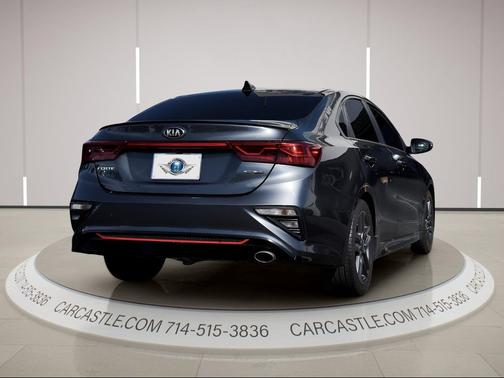 Gravity Grey 2020 Kia Forte GT-Line