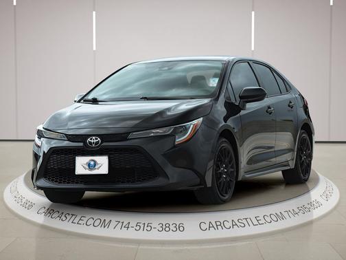 Black Sand Pearl 2021 Toyota Corolla LE