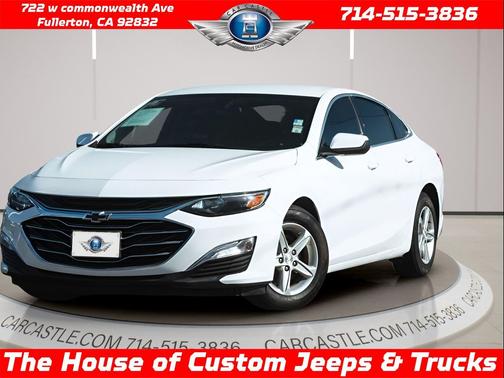 Summit White 2022 Chevrolet Malibu 1LS