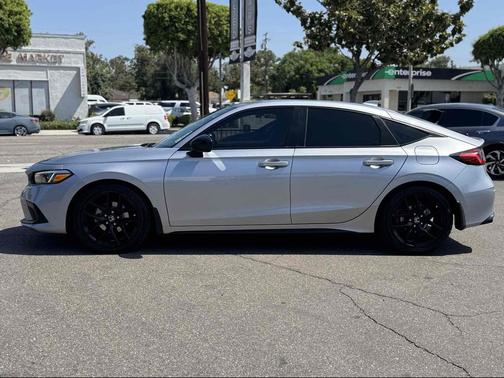 Lunar Silver Metallic 2022 Honda Civic Sport