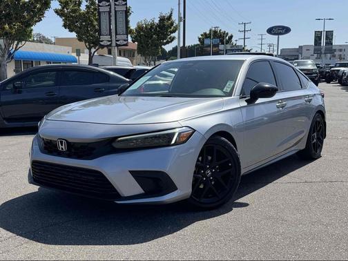 Lunar Silver Metallic 2022 Honda Civic Sport
