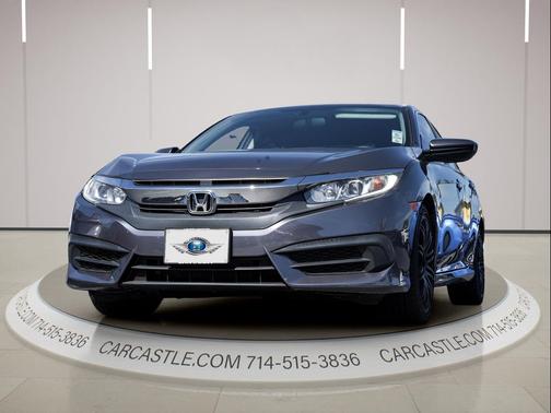 Modern Steel Metallic 2018 Honda Civic LX
