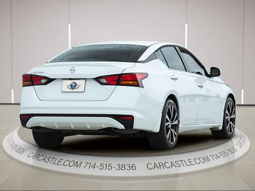 Glacier White 2019 Nissan Altima 2.5 S