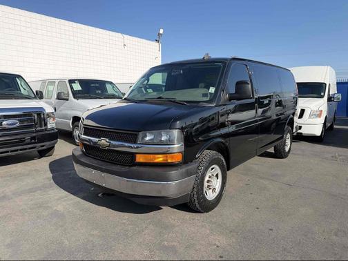 Black 2018 Chevrolet Express 2500 Work Van