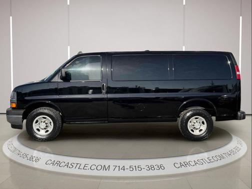 Black 2018 Chevrolet Express 2500 Work Van