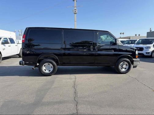 Black 2018 Chevrolet Express 2500 Work Van