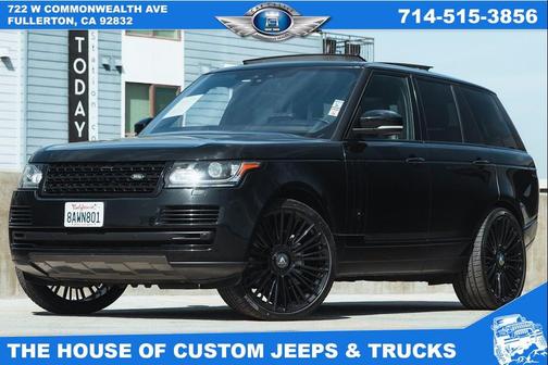 2017 Land Rover Range Rover 3.0L Supercharged HSE